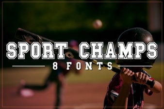 Sports Champs Font for Bold Design Projects