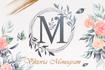 Viktoria Monogram Font: Elegant Script for Custom Projects