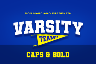 Varsity Team Fonts for Sports Designs & Projects