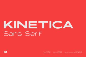 Kinetica Font: a Modern Design Powerhouse