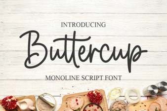 Buttercup Font: Elegant Typography for Your Designs